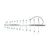 Long Range Antenne Maple Wireless Log-Periodisch SMA-MALE (470-1020 MHz)