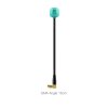 Antenna Foxeer Lollipop 4 Plus 5.8G 2.6dBi RHCP 15cm SMA Angle Teal (2pcs)
