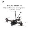 FPV dron HGLRC Rekon Y6 5-inch ELRS Moonlight Kit HD