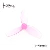 Propellers HQProp Cinewhoop T76MMX3 V2 3-blade 3" Pink (2CCW+2CW)