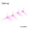 Propellers HQProp Cinewhoop T76MMX3 V2 3-blade 3" Pink (2CCW+2CW)