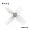 Propellers HQProp 4-blade 2.5" Grey (2CCW+2CW)