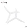Propellers HQProp Juicy J37 3-Blade 4.9" White (2CCW+2CW)