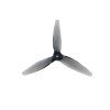 Hélices HQProp PizzaCutters 5037 3-Blade 5" Grey (2CCW+2CW)