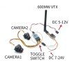 Video Switcher Pilotix 3 canales 3 vías