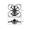 Drone FPV FLYWOO Flylens 85 HD O4 2S BNF TBS V1.3