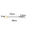 Antena FLYWOO 5.8G Light 3dBi Brass UFL 80mm para FlyLens 85 (5 uds.)