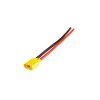 Conector Amass XT90 Macho con cable de silicona 10AWG 20cm