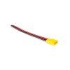 Conector Amass XT90 Macho con cable de silicona 10AWG 20cm