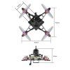 FPV Dron FLYWOO Firefly18 1S Nano Baby V3 Walksnail ELRS
