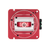 AG02 CNC Hall Gimbal RadioMaster Single Centering Red