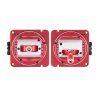 Set Gimbal AG02 CNC Hall RadioMaster Throttle e Centering Rosso