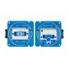 AG02 CNC Hall Gimbals Set RadioMaster Throttle and Centering Bleu