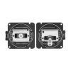 Set Gimbal AG02 CNC Hall RadioMaster Throttle e Centering Nero