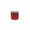 Cable HobbyDrone AWG26 50m/Rollo Silicona Cables para Avión Rojo