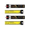 Batería NewBeeDrone Nitro Nectar Gold 300mAh 1S HV LiPo (4 uds)