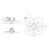 Pavo20 Pro II Brushless Whoop Frame dimensions