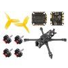 FPV DIY Kit Pilotix Rocky 5 Yellow Prop