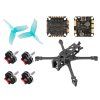 FPV DIY Kit Pilotix Rocky 5 Blue Prop