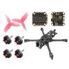 FPV DIY Kit Pilotix Rocky 5 Pink Prop