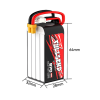 Batterie iFlight Fullsend 870mAh 150C 4S XT30