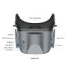 VR04 HD FPV Goggles diagram