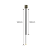 Antenne FlyFishRC OSPREY 5.8G IPEX 140mm LHCP Schwarz