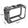 Cage Camera STARTRC pour DJI Osmo Action 6 Aluminium