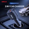 6825 1 car charger startrc 3 in 1 for dji mavic air 2 2s