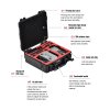 6831 4 hardshell case startrc abs for mavic air 2 2s for dji rc n1 smart controller