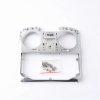 8166 1 faceplate set radiomaster tx16s silver
