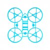 8907 2 frame betafpv meteor65 micro cyan