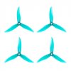 9432 2 propellers gemfan freestyle 3s 3 blade 5mm shaft lime green
