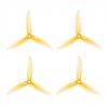 9435 2 propellers gemfan freestyle 3s 3 blade 5mm shaft mango yellow