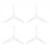 9438 2 propellers gemfan hurricane 51433 3 blade 5mm shaft clear
