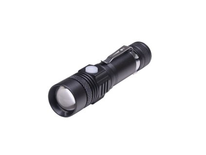 Solight nabíjacie LED svietidlo s cyklo držiakom, 400lm, fokus, Li-Ion, USB