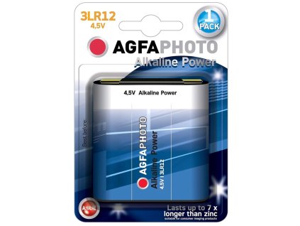 AgfaPhoto Power alkalická batéria 4,5V, blister 1ks