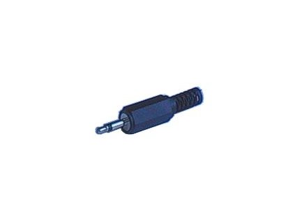 Konektor Jack 2.5  mono  plast