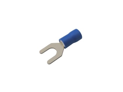 Vidlička 5.3mm, vodič 1.5-2.5mm  modrá