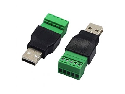 Konektor USB-A so svorkovnicou