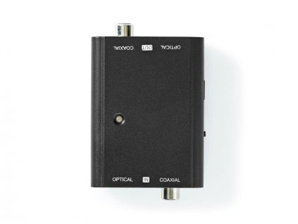 Prevodník 2x Toslink/2x Cinch NEDIS ACON2507BK