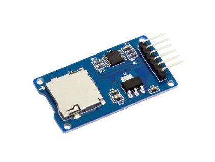 Čítačka Micro SD kariet - modul SPI - 6pin