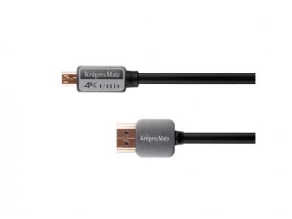 Kábel KRUGER & MATZ KM0328 HDMI - micro HDMI 3m