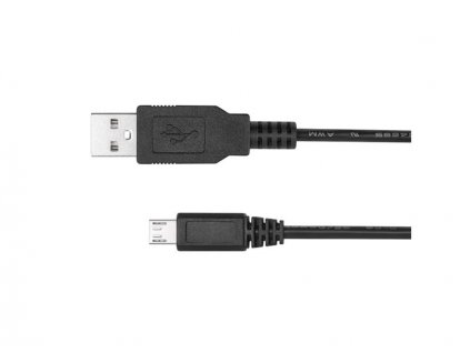 Kábel KRUGER & MATZ KM0359 USB/micro USB 1m Black