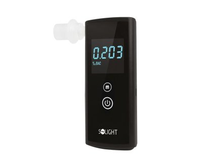 Solight alkohol tester, 0,0 - 3,0‰ BAC, přesnosť 0,1‰