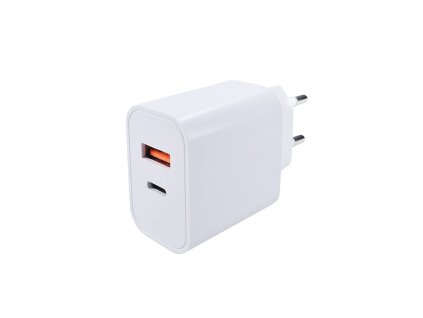 Solight USB A+C 20W fast charger