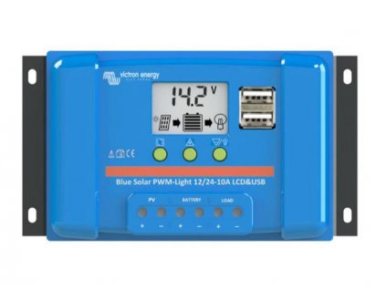 Solárny regulátor PWM Victron Energy 30A LCD a USB 12V/24V