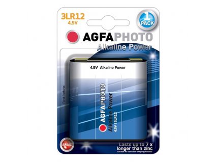 Batéria 3R12 (4.5V-plochá) alkalická AGFAPHOTO Power 1ks / blister