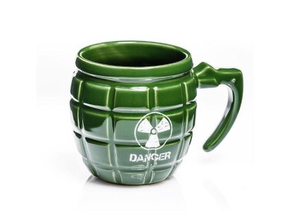 Hrnček GADGET MASTER Grenade Mug Danger Green