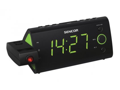 Rádiobudík SENCOR SRC 330 GN  Green projekční